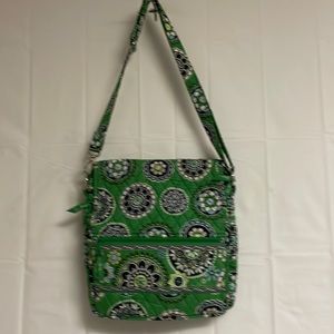 Vera Bradley messenger bag green